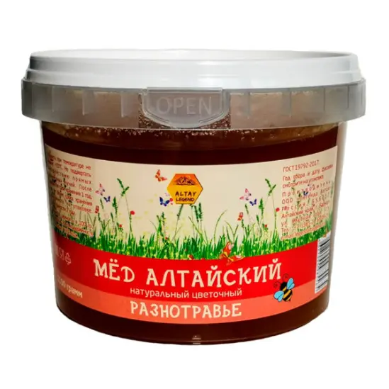 Разнотравье, Алтайский натуральный мед