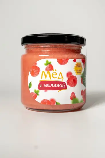 С МАЛИНОЙ, Алтайский натуральный мед