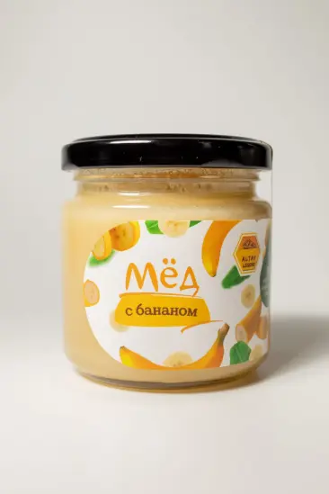 С БАНАНОМ, Алтайский натуральный мед