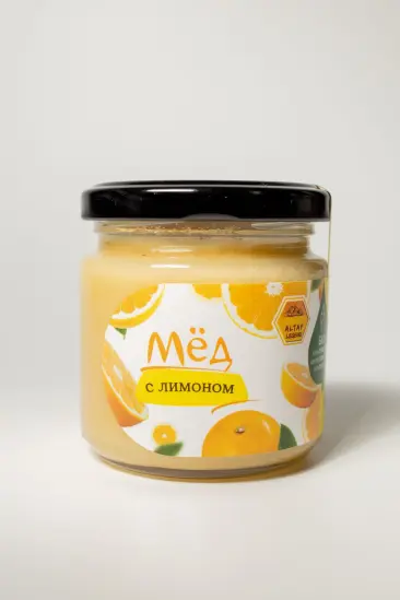 С ЛИМОНОМ, Алтайский натуральный мед