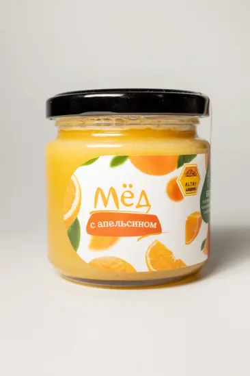 С АПЕЛЬСИНОМ, Алтайский натуральный мед