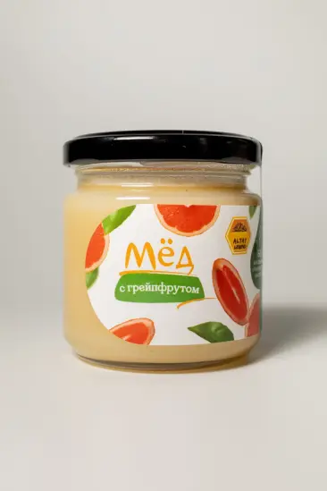 С ГРЕЙПФРУТОМ, Алтайский натуральный мед